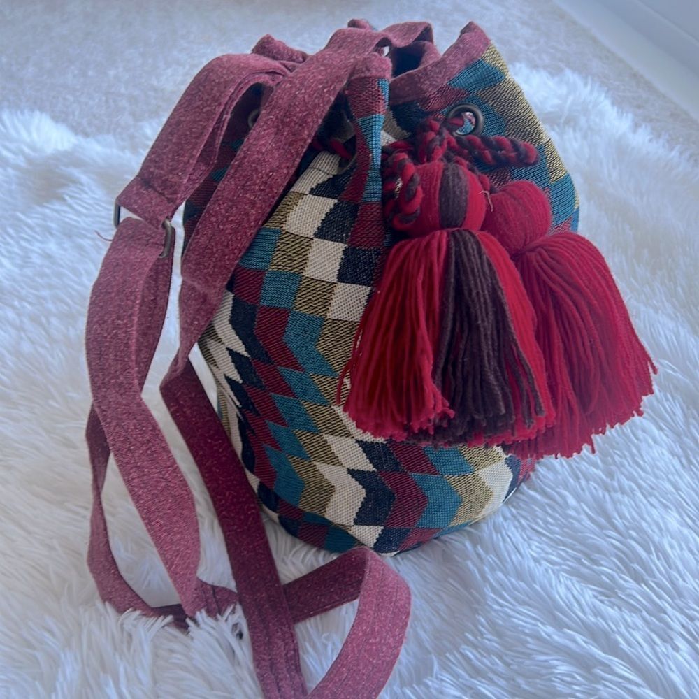 NEW Bohemian Bucket Bag